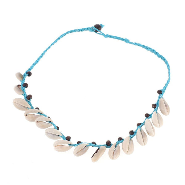 Christmas Shell Choker Necklace Adjustable White Clam Chips Seashell  Hawaiian Summer Beach Jewelry | Fruugo NO